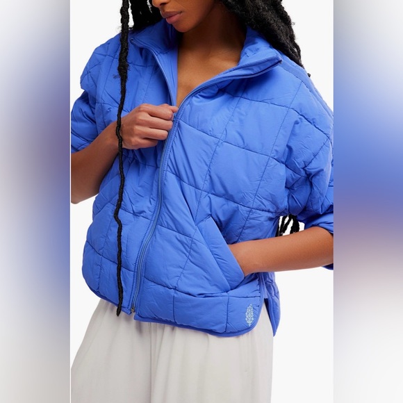▪️NWT Free People Pippa Packable Puffer Jacket in Pulse - Picture 3 of 14